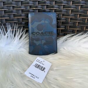 Card Wallet With Camo Print